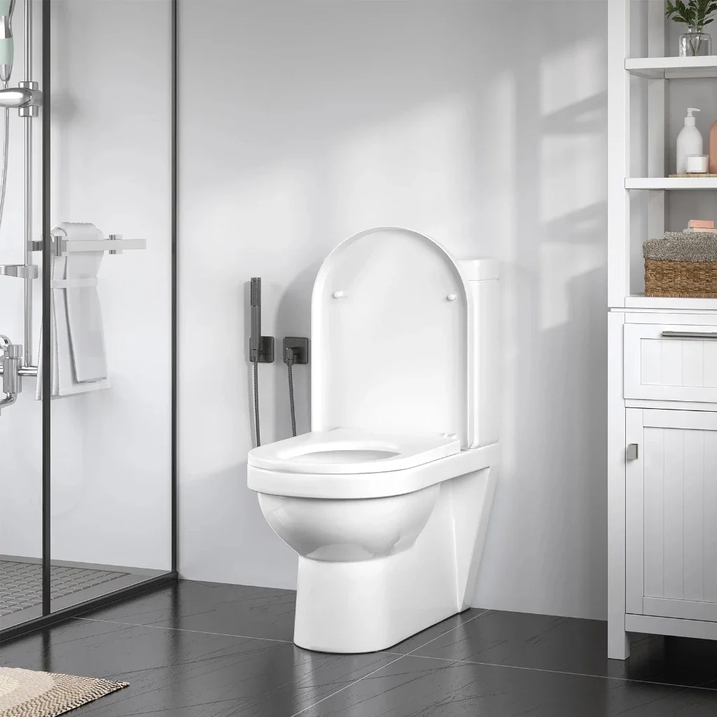 Abattant WC forme U Clipsable Soft Close – Frein de Chute Silencieux, Fixations Inox – Image 5